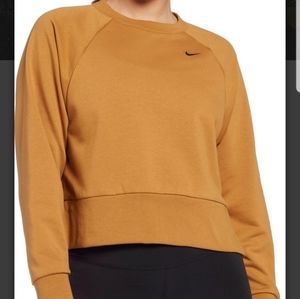 Nike Wheat Versa Training Crewneck Pullover